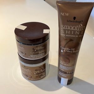 Smooth Shine gel, butter and co wash Schwarzkopf - price is for all 3 products